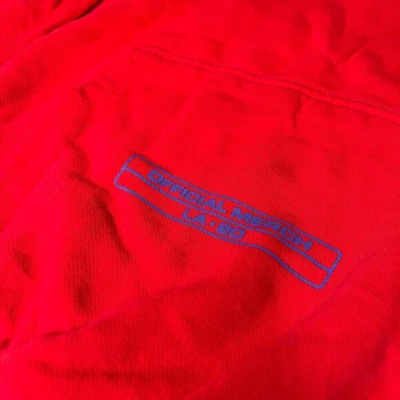 TMG Tiny Meat Gang Walkman Hoodie Red Blue Graphic Pullover Men’s XL Official - Picture 10 of 11